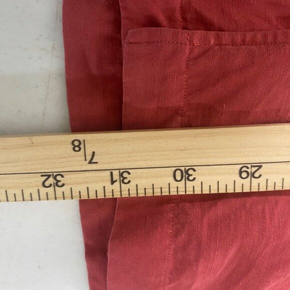 Daniel Cremieux Classics XL Silk Linen Blend Shirt Short Sleeve Button-Up Resort - Picture 8 of 9